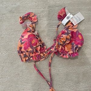 Matching bikini set never worn,  tags on all pieces